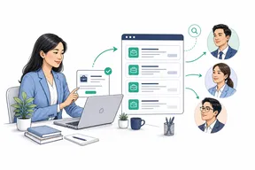 Recruiter publishing vacancies to a careers site for candidates