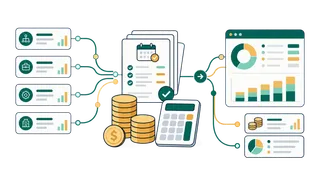 People cost data flowing from payroll into executive charts