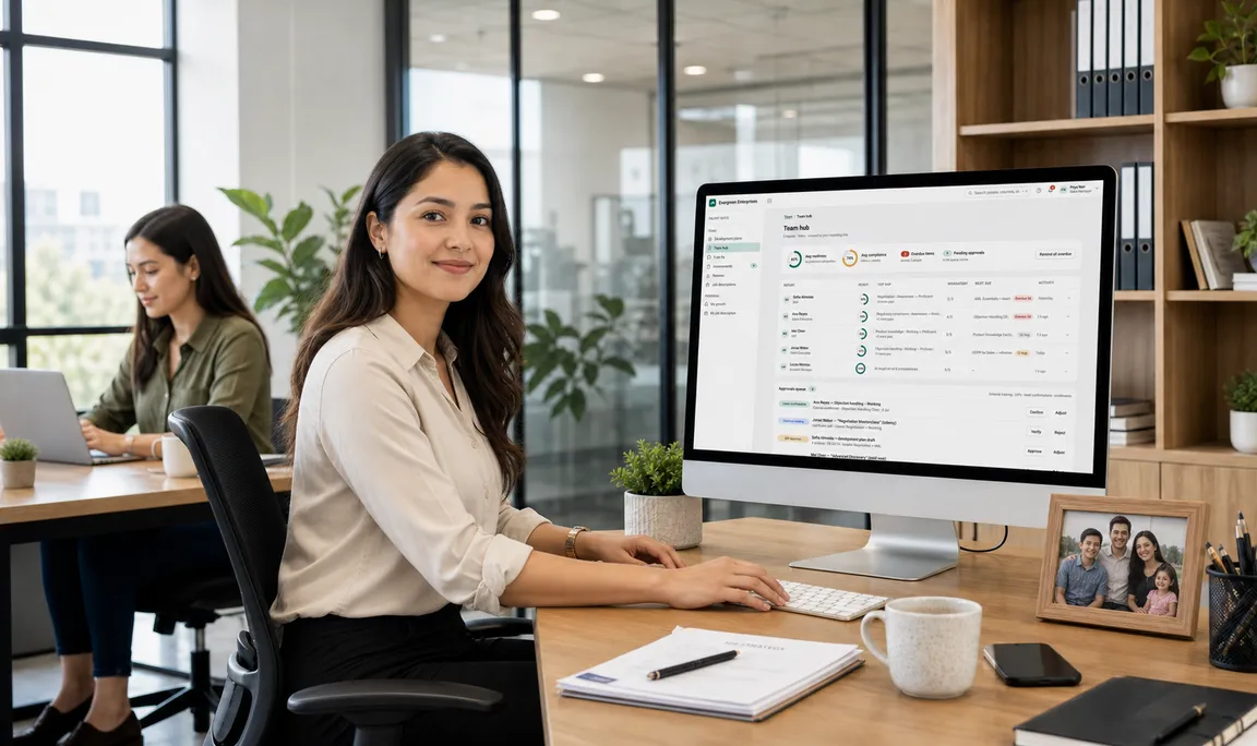 HR leader running records, payroll, leave and performance from one system